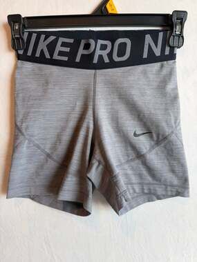 Nike Pro Dri-FIT Compression Training Shorts, Gray Heather